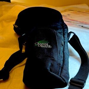 Black small oxygen tank carrier Bag